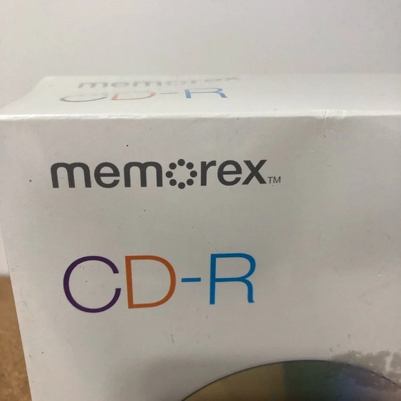 5/$25 Memorex CD-R 52X  700mb 80min10 Disk Pack with Slim Jewel Case NewSealed - Picture 2 of 5